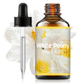 White peony essential oil, a blend of various fragrances, is suitable for body massage and aromatherapy, moisturizes
