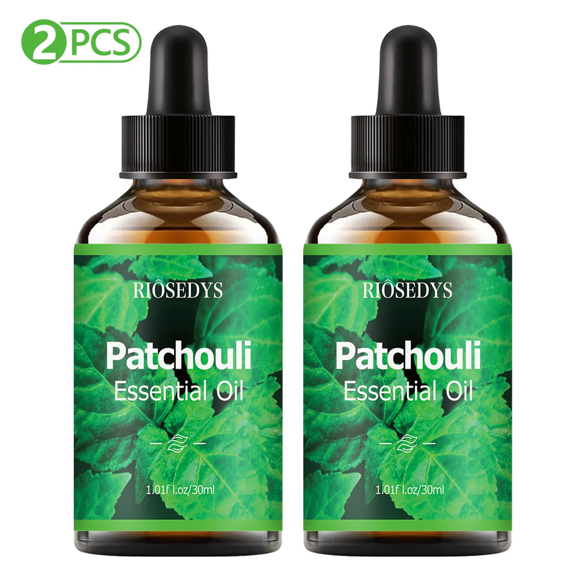 Patchouli essential oil, for health care, body massage and hair care, moisturizing and intensely hydrating.