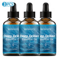 Deep ocean essential oil, with a sea breeze scent,  suitable for body massage and aromatherapy, providing powerful moisturizing