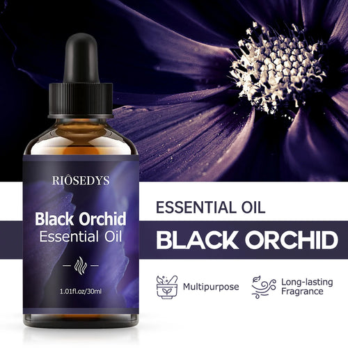 Black orchid essential oil,with a refreshing aroma,is suitable for body massage and hair care,and is suitable for all seasons