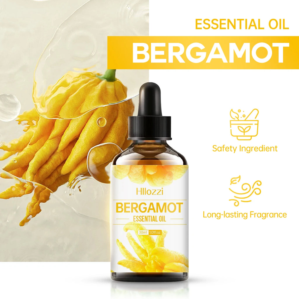 Bergamot essential oil is unique and attractive, suitable for body care and hair care, and can also be used in a diffuser.