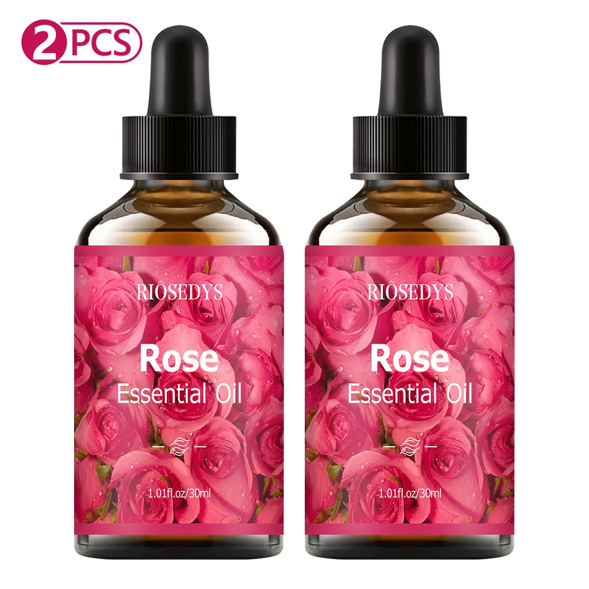 Rose essential oil natural fragrance, is suitable for body massage treatments ,hair care anddiffuser