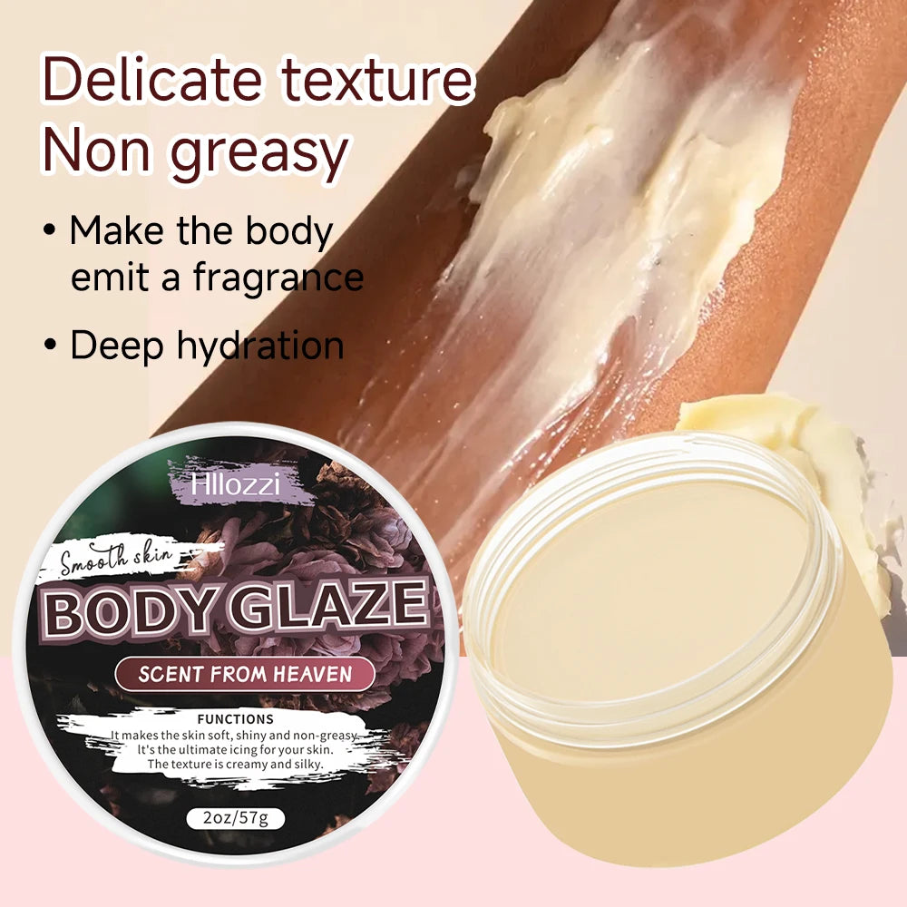 women's fragrance contains 30 ml/1 fl oz Body Drops, plus 2 oz/57 g or 8 oz Body Glaze, and a complimentary 5 ml/0.17 g Roll-on