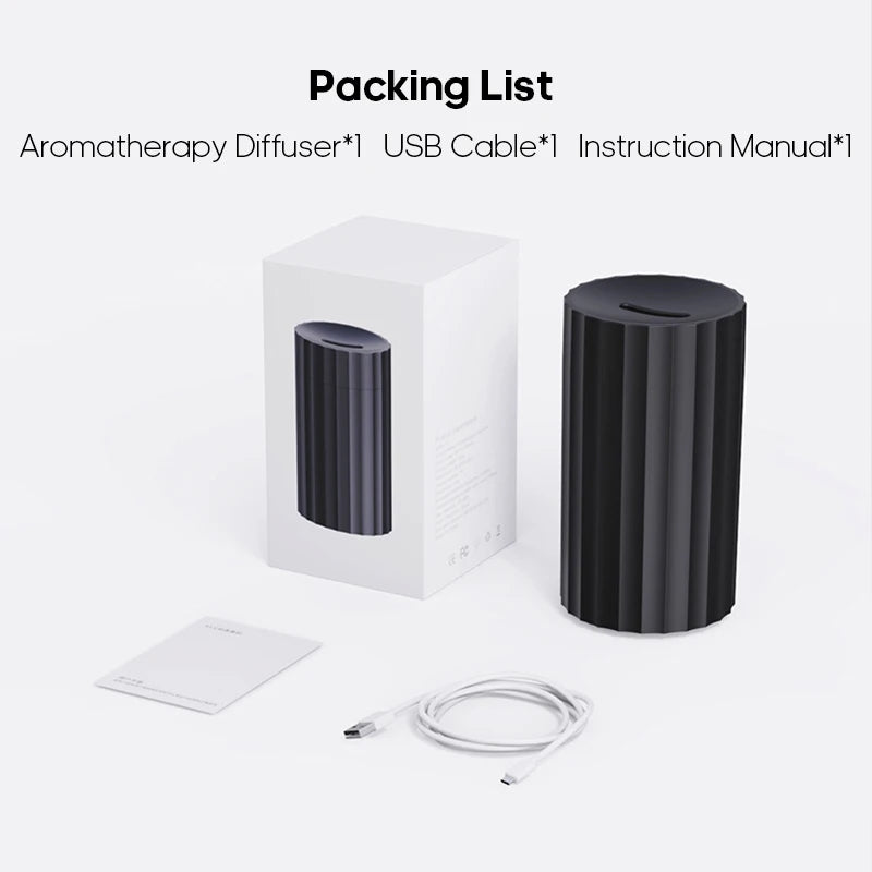 Portable Aromatherapy Diffuser 100ml Desktop Mini Air Humidifier Sprayer Colorful Night Light Creative Gift/Essential Oil Set