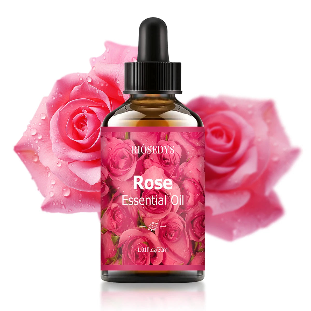 ROSE ESSENTIAL OIL is a moisturizing and nourishing massage oil suitable for skincare, fragrance, massage, and all skin types.