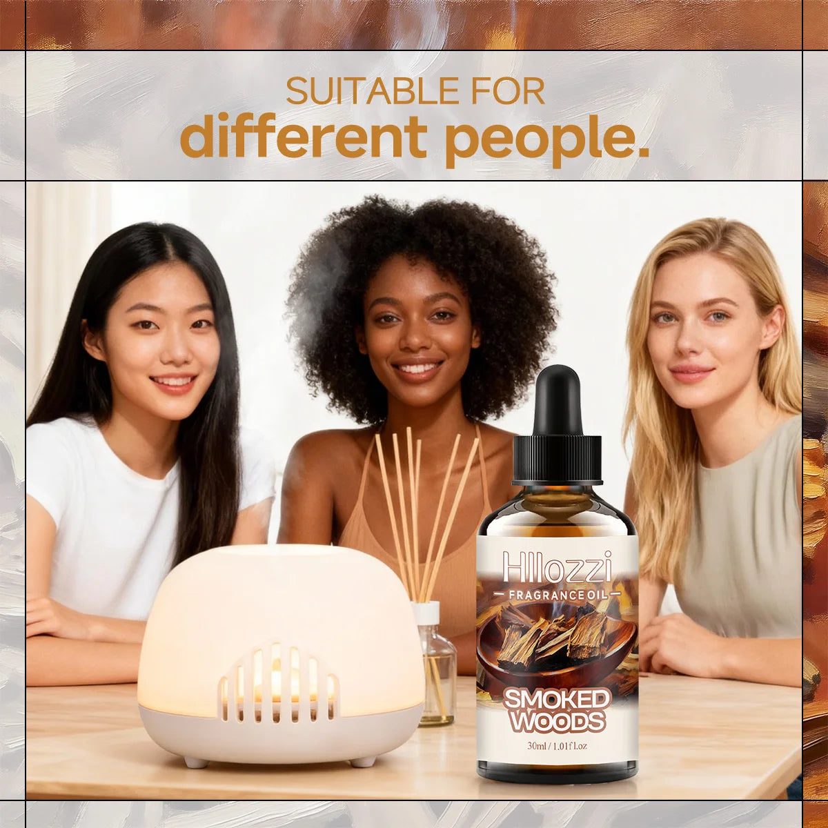 SMOKED WOODS FRAGRANCE OIL: For aromatherapy, diffusing, fargrance and candle Scented Candle.