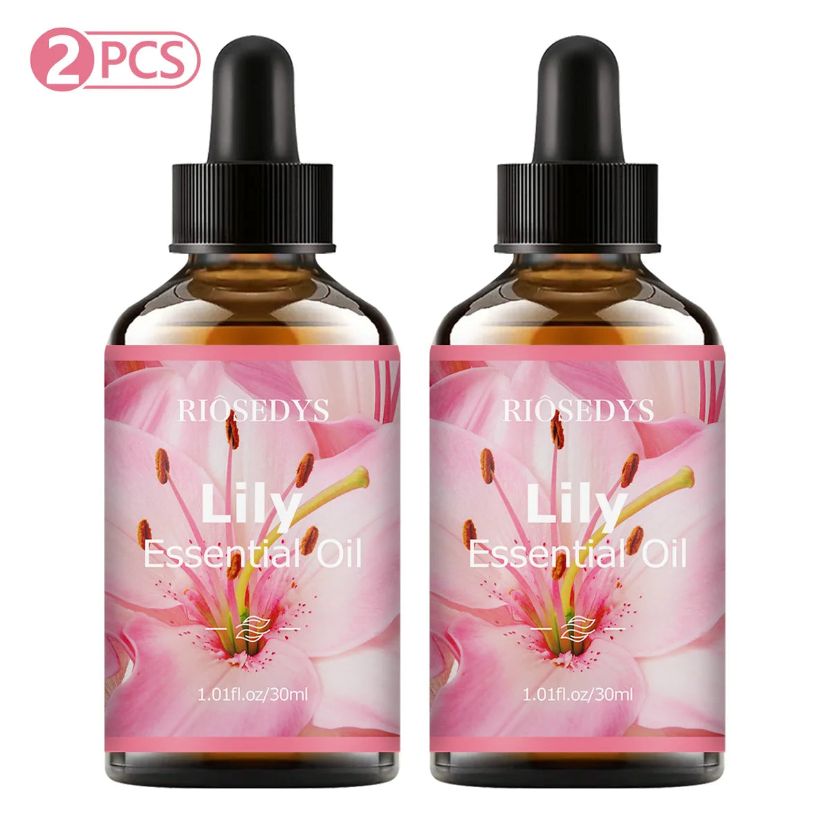 Lily essential oil, with its delicate floral fragrance, is suitable for aromatherapy and body massage.