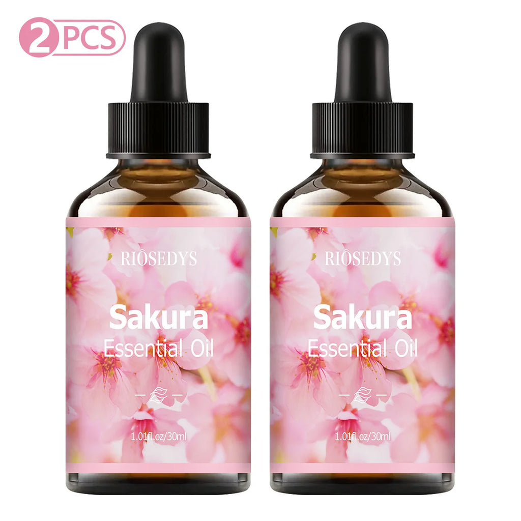 SAKURA essential oil natural fragrance, is suitable for body massage treatments ,hair care anddiffuser