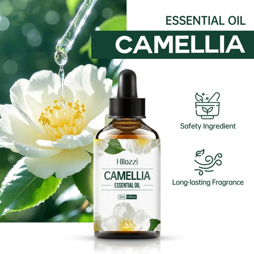 Camellia Essential Oil, multi-purpose moisturizing oil, suitable for aromatherapy diffuser, hair care, nail and massage.