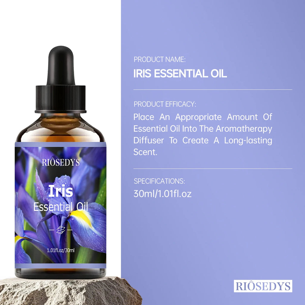 IRIS essential oil natural fragrance, is suitable for body massage treatments ,hair care anddiffuser