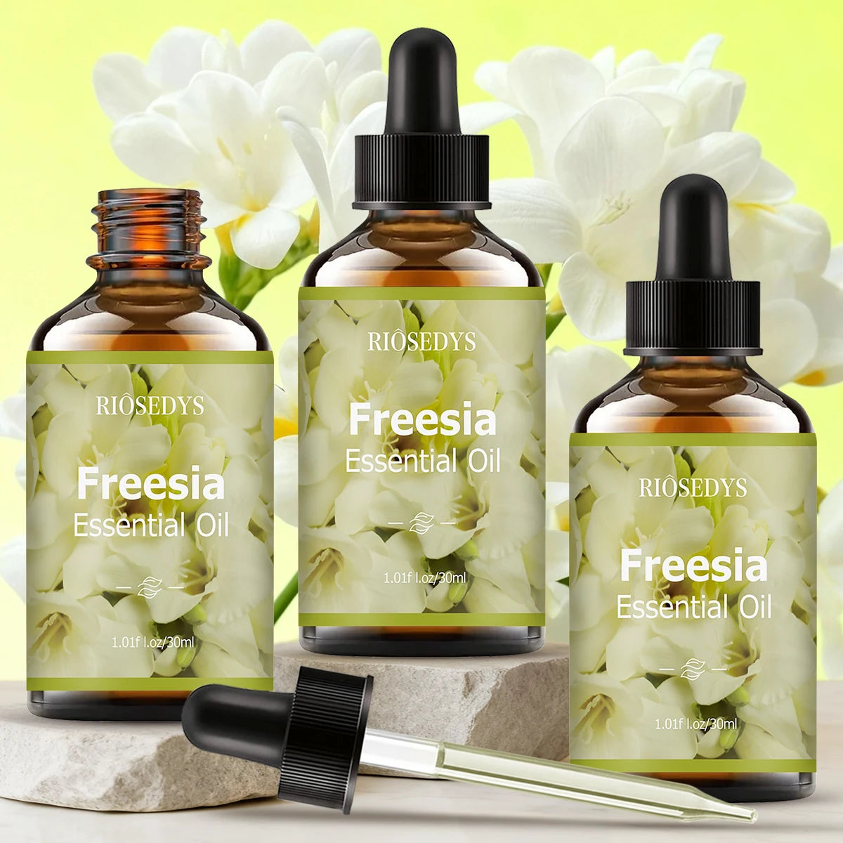 FREESIA essential oil natural fragrance, is suitable for body massage treatments ,hair care anddiffuser