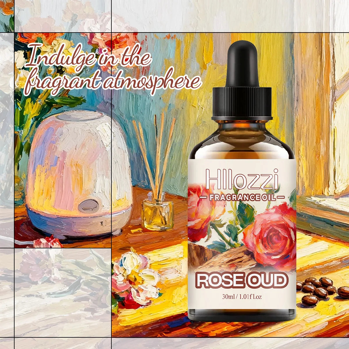 ROSE OUD FRAGRANCE OIL: For aromatherapy, diffusing, fargrance and candle Scented Candle.