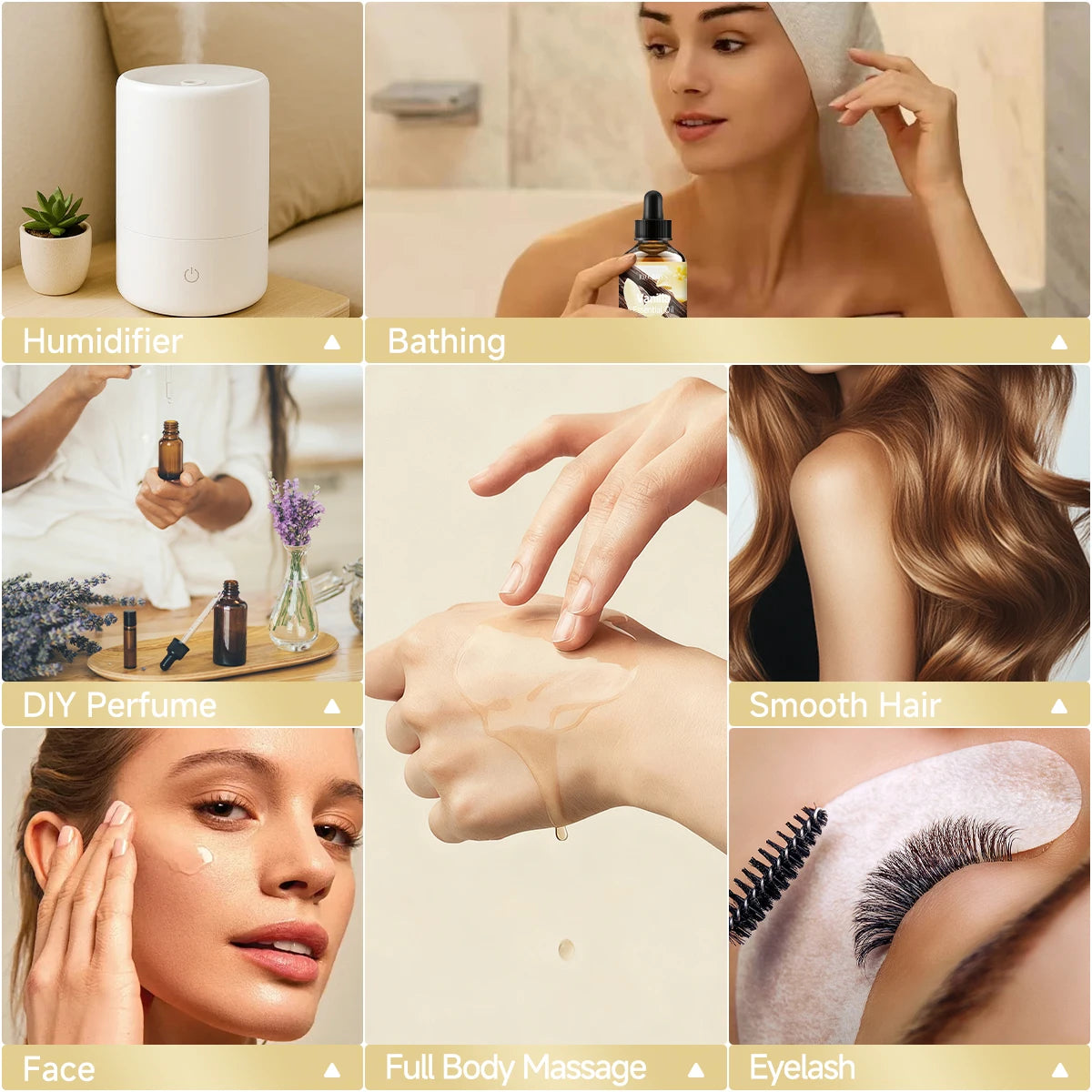 VANILLA essential oil natural fragrance, is suitable for body massage treatments ,hair care anddiffuser