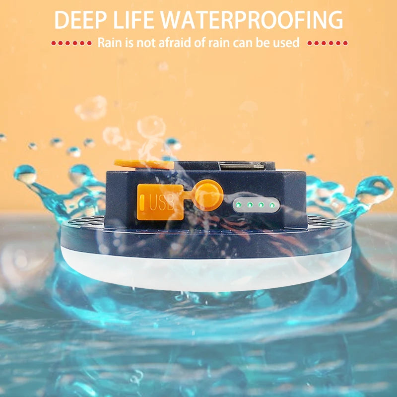 MOSLIGHTING Tent Light Rechargeable Lantern Portable Emergency Night Market Light Outdoor Camping Bulb Lamp Flashlight Home LED