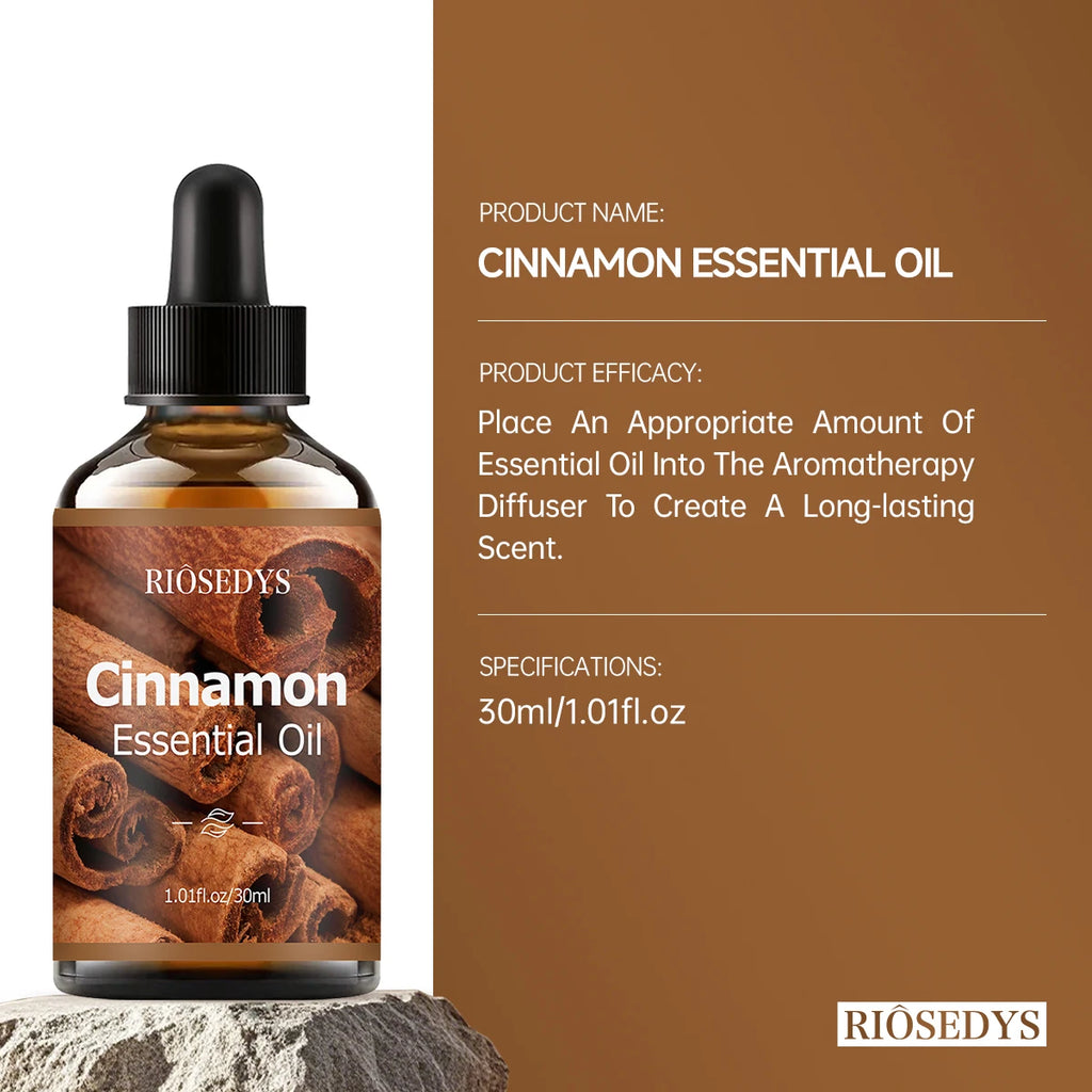 Cinnamon essential oil natural fragrance, is suitable for body massage treatments ,hair care anddiffuser