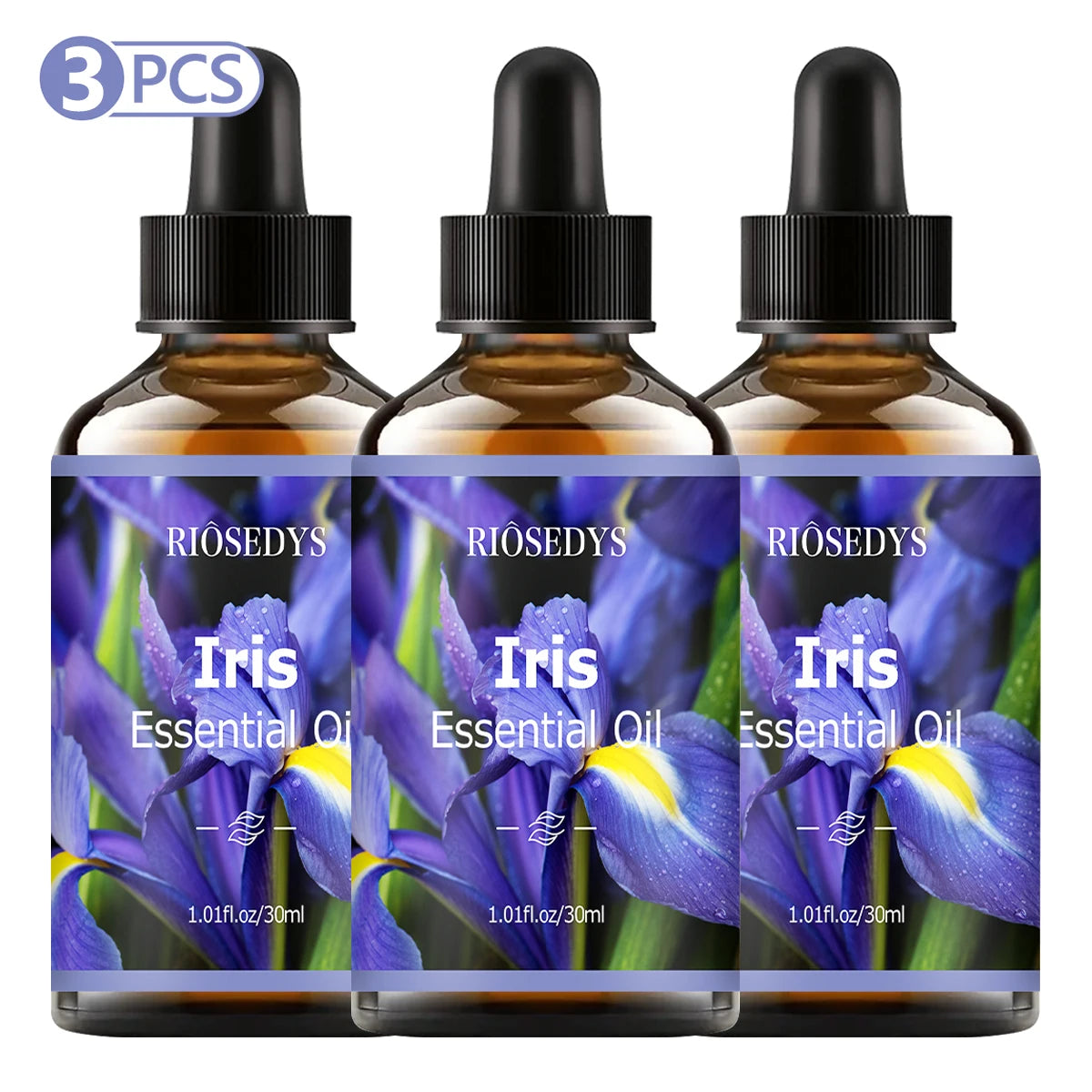 IRIS essential oil natural fragrance, is suitable for body massage treatments ,hair care anddiffuser