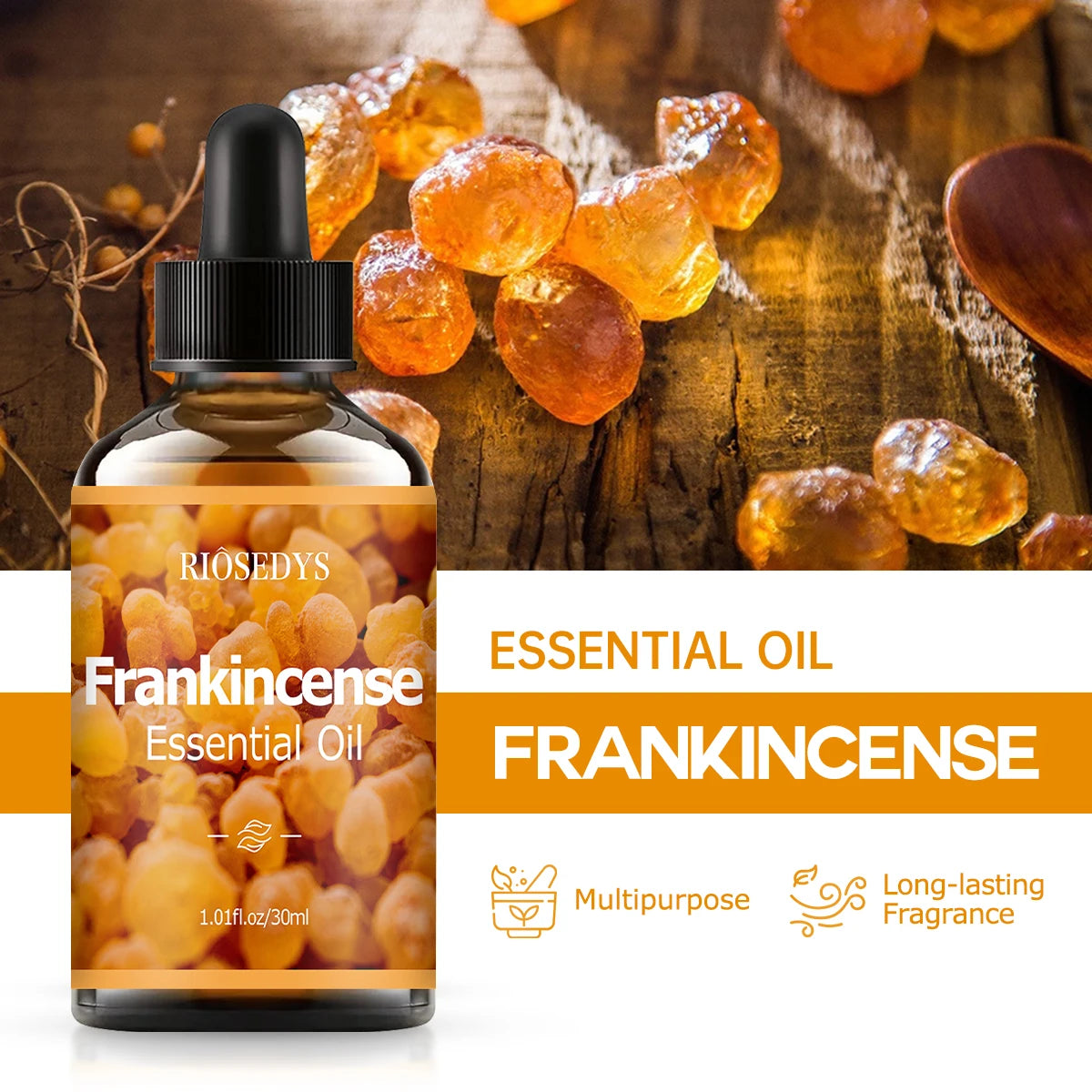 Frankincense essential oil natural fragrance, is suitable for body massage treatments ,hair care anddiffuser