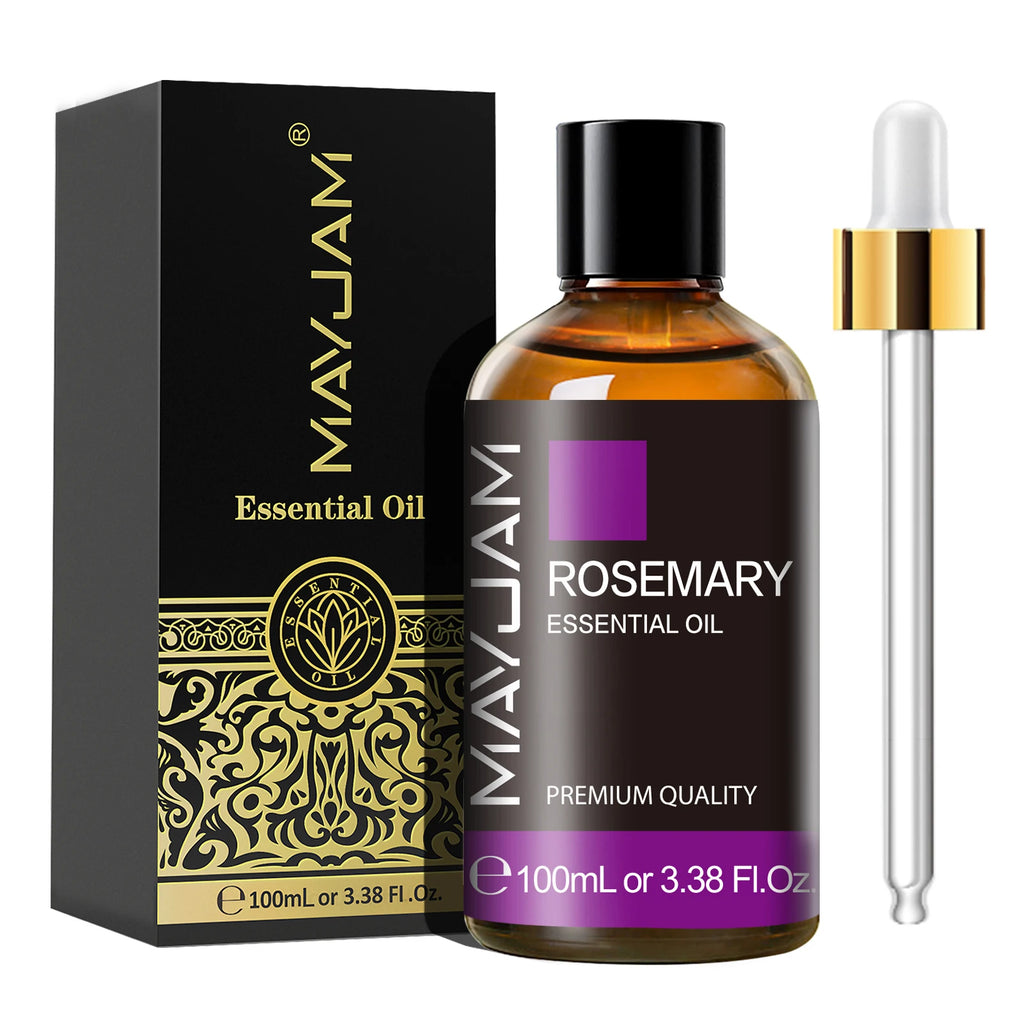 100ML Pure Plant Essential Oil Mint Bergamot Patchouli Citronella Lemongrass Chamomile Cedarwood For Reed Diffuser Humidifier