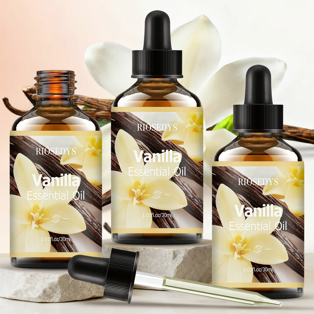 VANILLA essential oil natural fragrance, is suitable for body massage treatments ,hair care anddiffuser