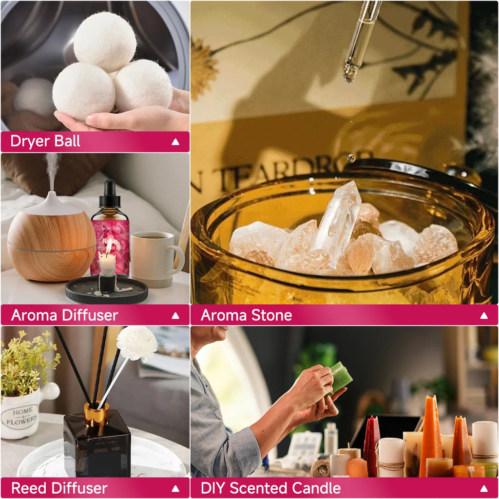 Rose essential oil natural fragrance, is suitable for body massage treatments ,hair care anddiffuser