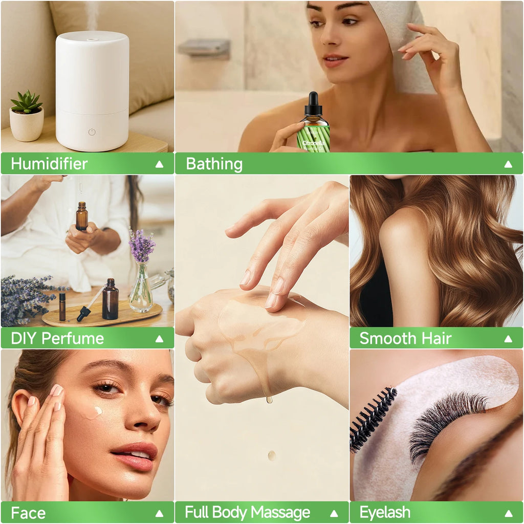 CITRONELLA essential oil natural fragrance, is suitable for body massage treatments ,hair care anddiffuser
