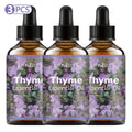 Thyme essential oil, with its floral fragrance, is perfect for aromatherapy and body massage,nourishing and caring for your hair