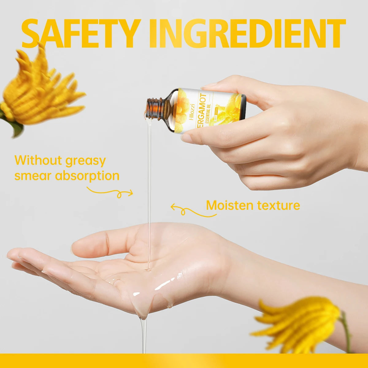 Bergamot essential oil is unique and attractive, suitable for body care and hair care, and can also be used in a diffuser.