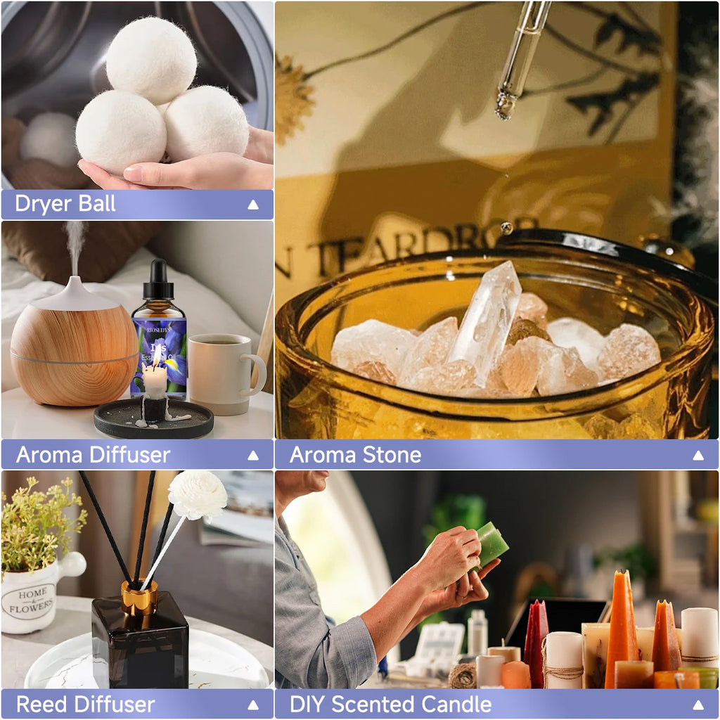 IRIS essential oil natural fragrance, is suitable for body massage treatments ,hair care anddiffuser