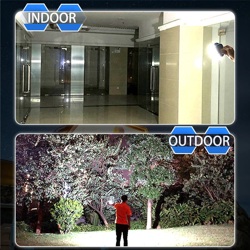 MOSLIGHTING Tent Light Rechargeable Lantern Portable Emergency Night Market Light Outdoor Camping Bulb Lamp Flashlight Home LED