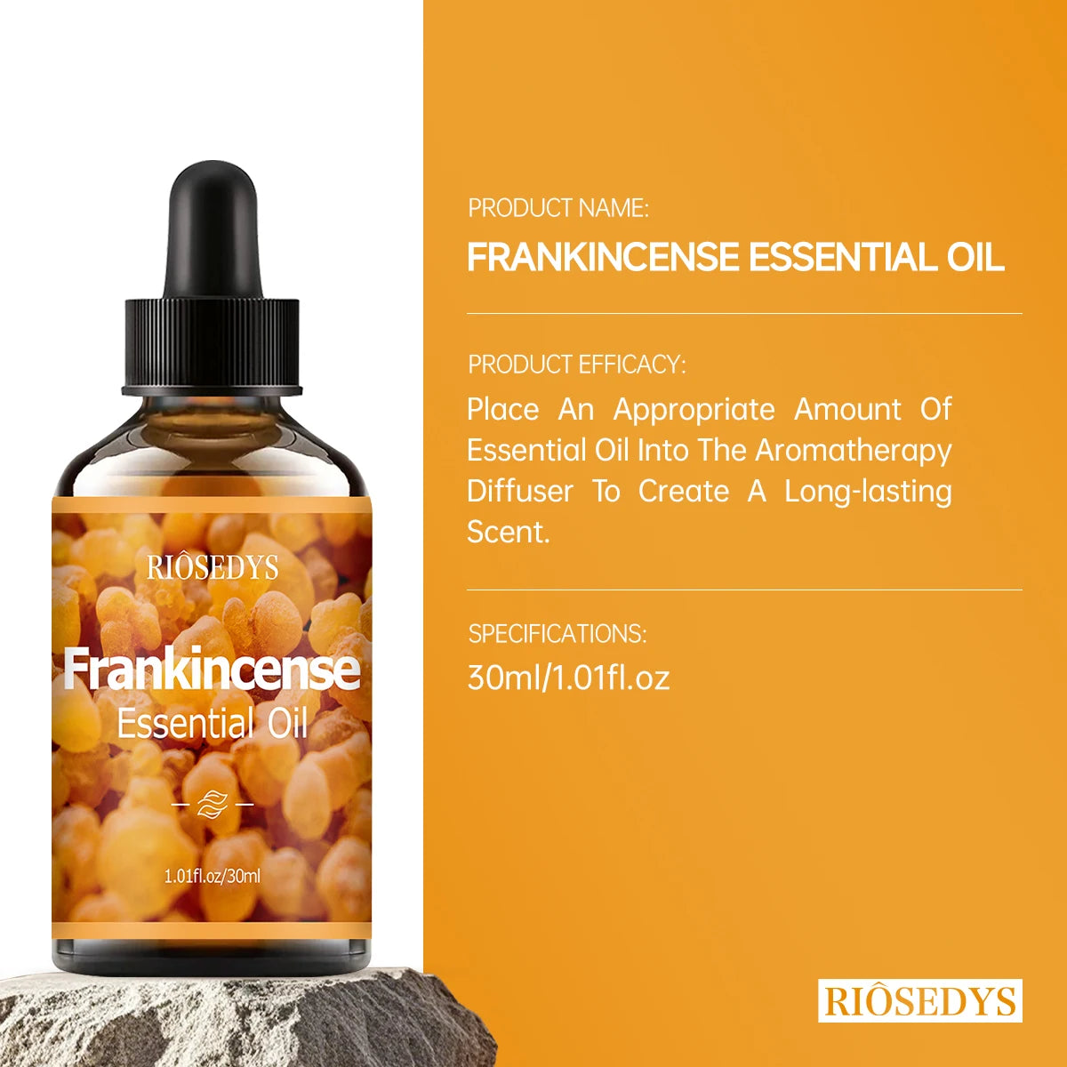 Frankincense essential oil natural fragrance, is suitable for body massage treatments ,hair care anddiffuser