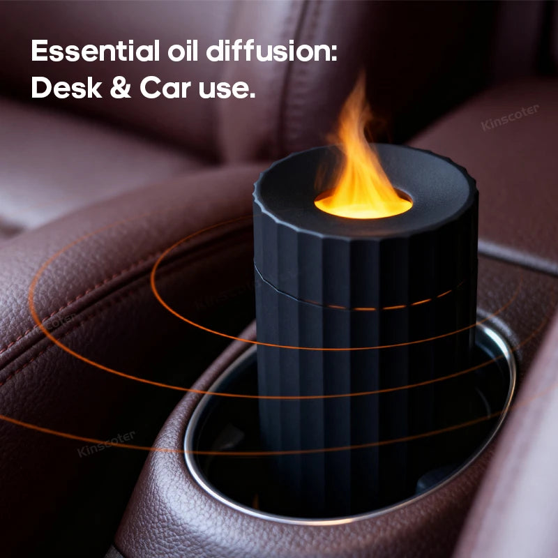 Portable Aromatherapy Diffuser 100ml Desktop Mini Air Humidifier Sprayer Colorful Night Light Creative Gift/Essential Oil Set