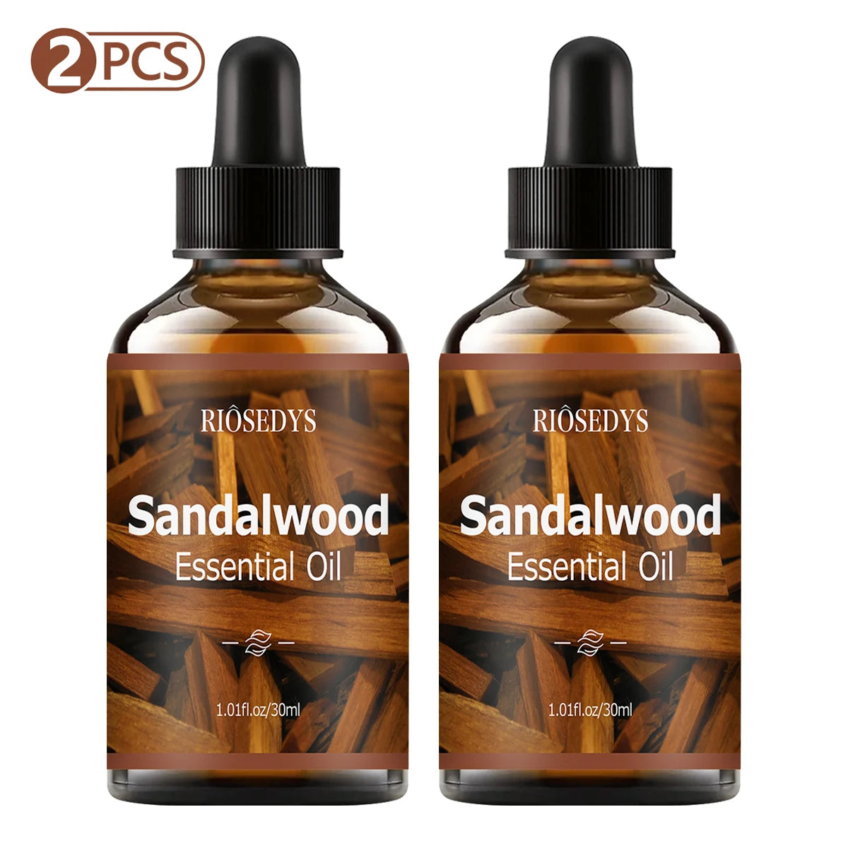 Sandalwood essential oil natural fragrance, is suitable for body massage treatments ,hair care anddiffuser