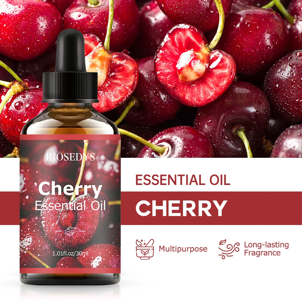 CHERRY essential oil natural fragrance, is suitable for body massage treatments ,hair care anddiffuser