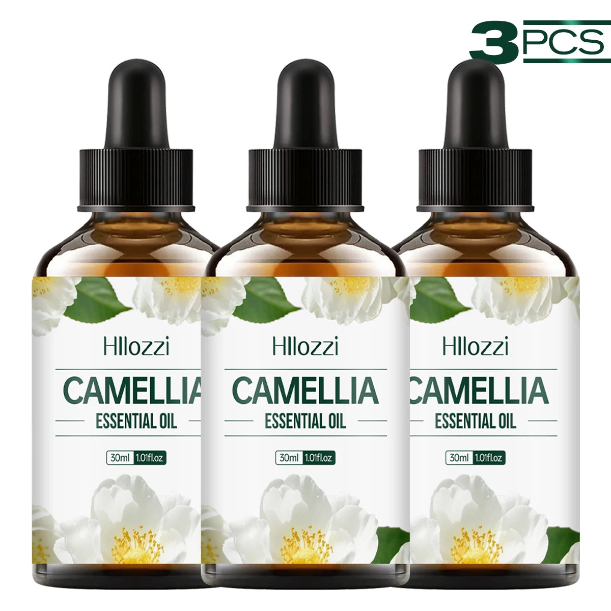 Camellia Essential Oil, multi-purpose moisturizing oil, suitable for aromatherapy diffuser, hair care, nail and massage.