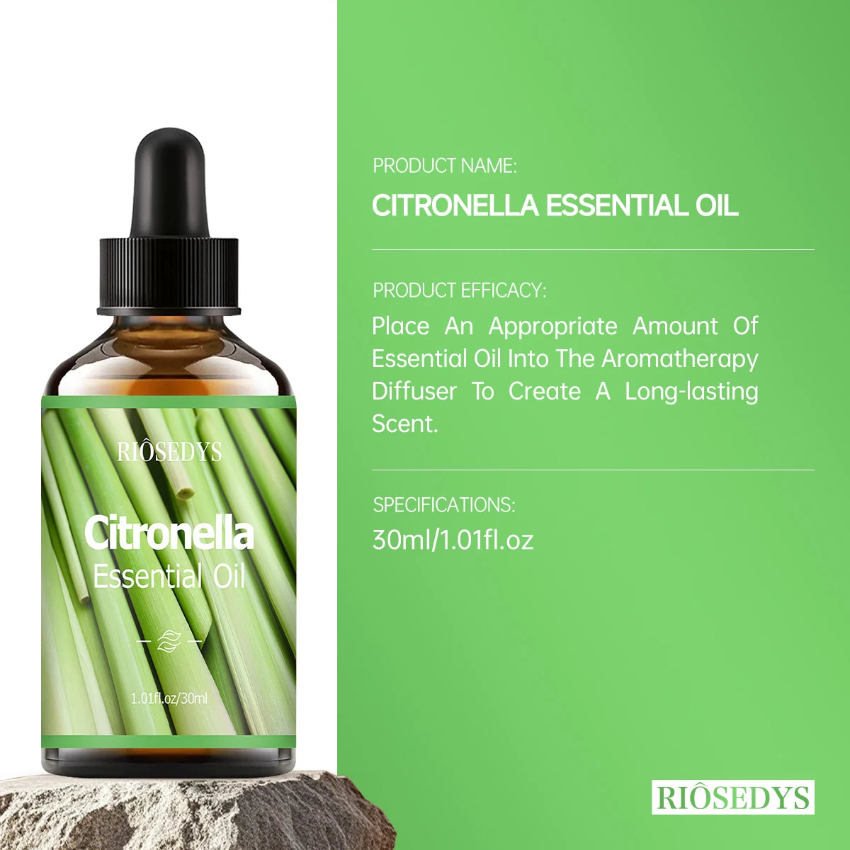 CITRONELLA essential oil natural fragrance, is suitable for body massage treatments ,hair care anddiffuser