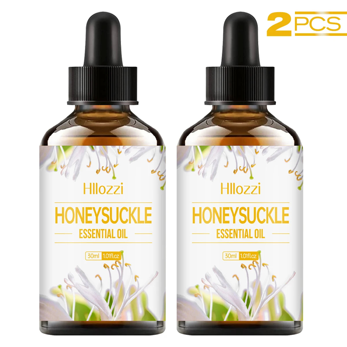 Honeysuckle essential oil, hair and skin care moisturizing massage, hypoallergenic, suitable for all skin types, dry skin