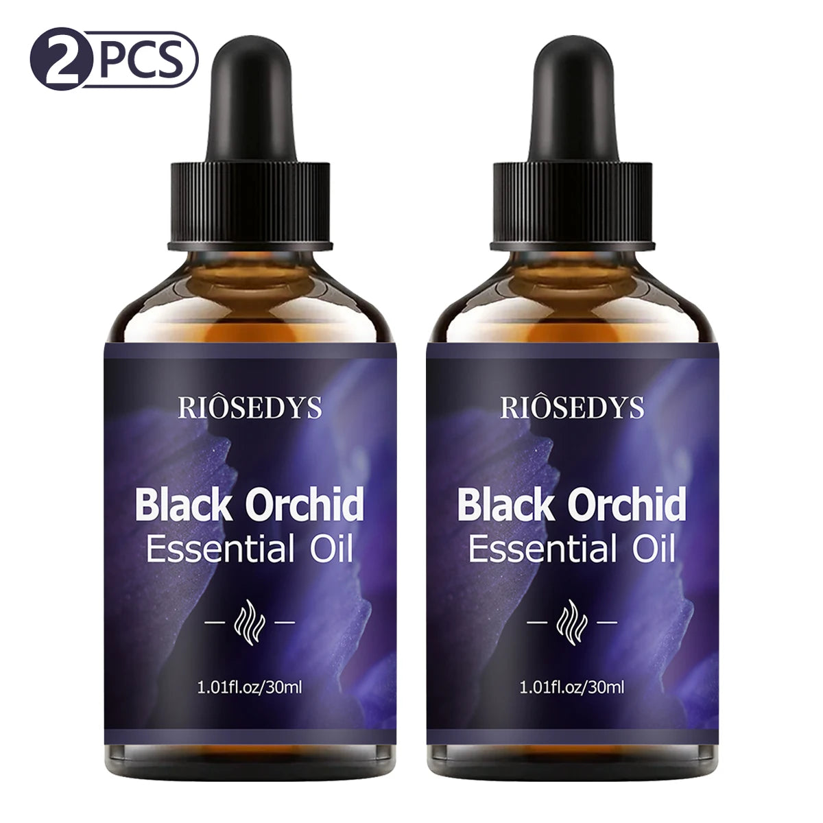 Black orchid essential oil,with a refreshing aroma,is suitable for body massage and hair care,and is suitable for all seasons