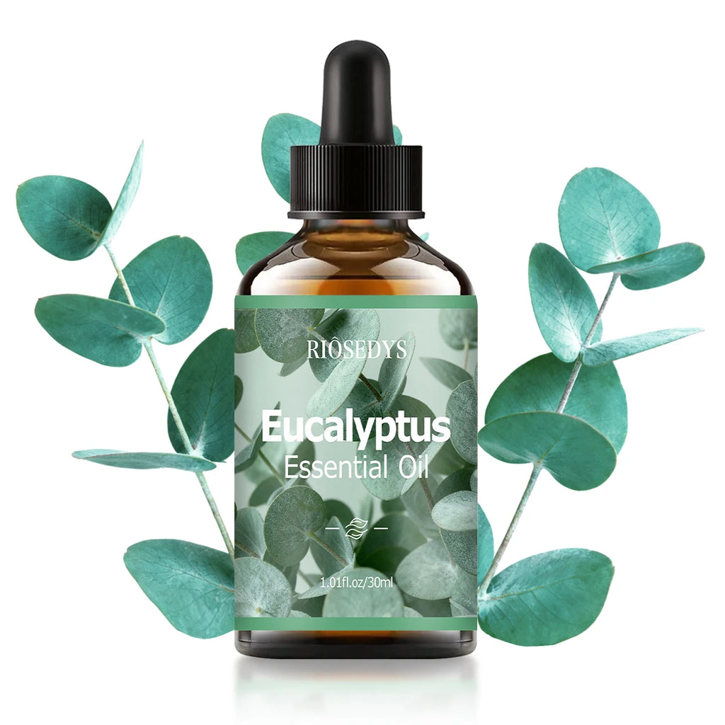 EUCALYPTUS ESSENTIAL OIL is moisturizing and nourishing massage oil suitable for skincare, fragrance, massage,  all skin types.