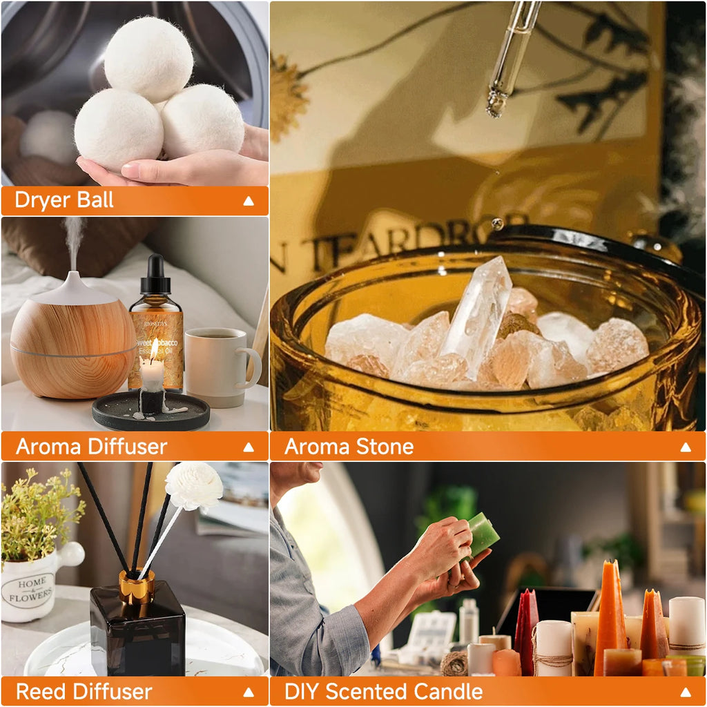 SWEET TOBACCO essential oil natural fragrance, is suitable for body massage treatments ,hair care anddiffuser